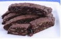 Chocolate almond biscotti