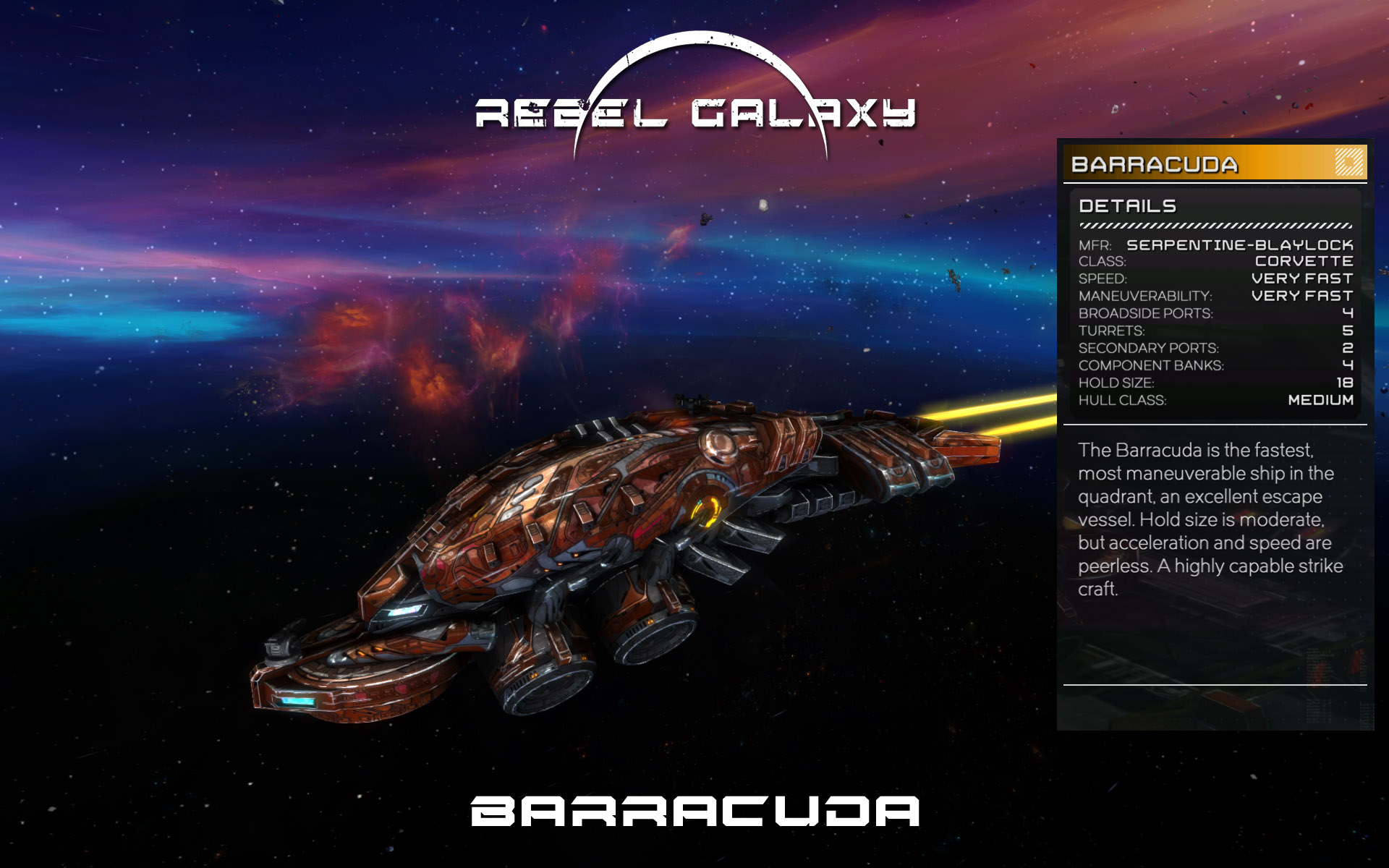 Image - Barracuda.jpg | Wikia Rebel Galaxy FR | FANDOM powered by Wikia