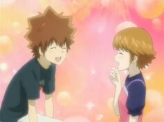 Tsuna and Kyoko