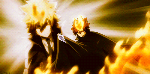 Tsuna y Giotto