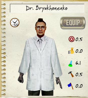 Dr.Bryukhonenko Skillsheet