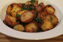 Red Fried Potatoes