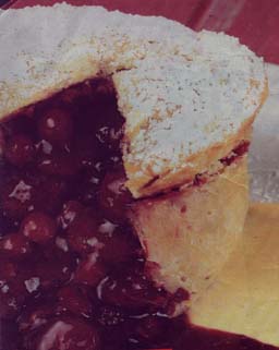 Red Berrie Pudding