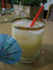 Cocktail cachaca banana