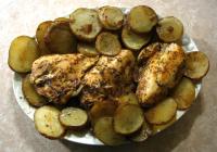 Cajun Spiced Chicken & Potatoes