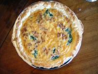 Bacon-Spinach Quiche