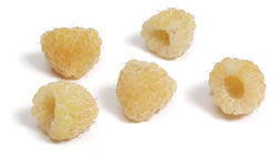 Golden raspberries