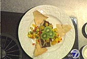 Chilean Bass with Kiwi Lime Sauce