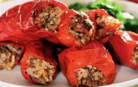 Turkishstuffedredpeppers