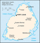 Map of Mauritius