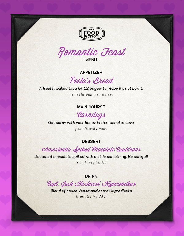 FF Romantic Menu