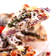 Italian picnic tart