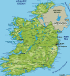 Map of Ireland