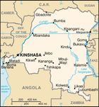 Map of Congo