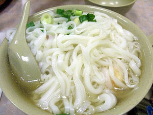 Wide rice noodles