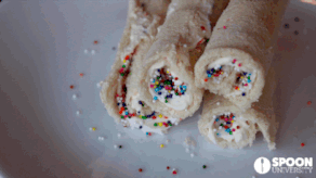 Fairy Bread Roll Ups