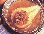 Pears with Nut Stuffing