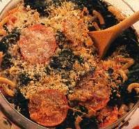 Spinach Dish With Pasta