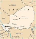 Map of Niger