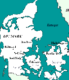 Map of Denmark