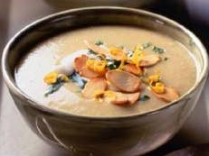 Lemon and almond soup