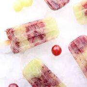 Frozen grape pops