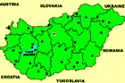 Map of Hungary