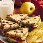 Peanutty Apple Sandwiches