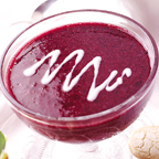 Blueberry soup
