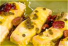 Baked halibut