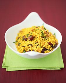 Curried rice salad