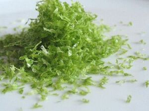 Lime zest