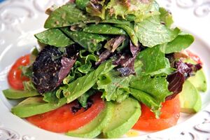 Mesclunsaladavocado