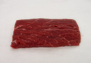 Flat iron steak