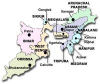 East map