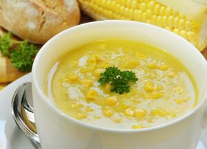 Special corn soup 21