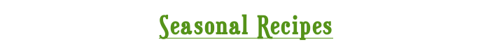 Seasonalrecipes