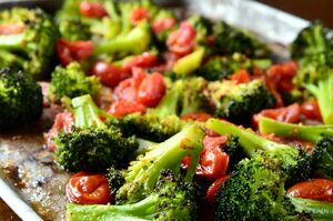 Roasted-broccoli-and-tomatoes