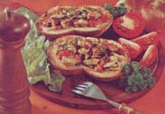 Open Tomato Sandwich