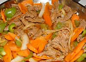 Spicy Pepper Steak