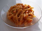 Penne Arabiatta (Pasta with a Spicy Sauce)