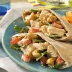 Sesame Chicken in Pitas