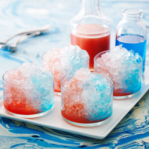 Boozy snow cones