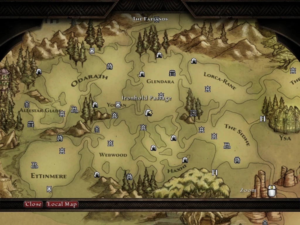 Image Ironhold Passage World Map.jpg Amalur Wiki FANDOM powered