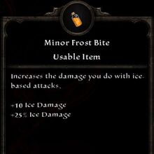 Minor Frostbite Amalur Wiki Fandom