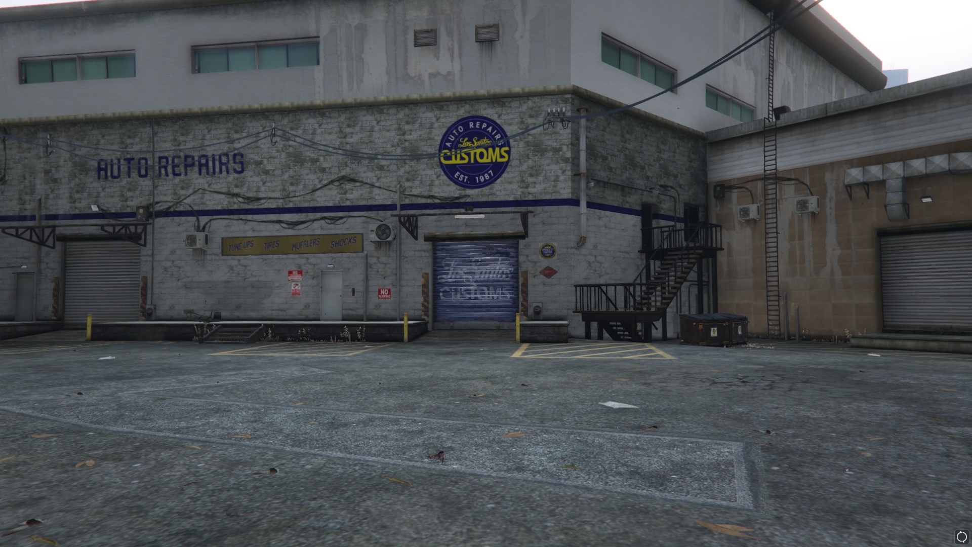 Los Santos Customs GTA 5 на карте