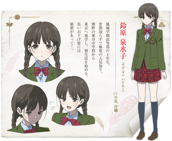 Izumiko Suzuhara Red Data Girl Wiki Fandom