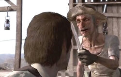 Seth thrething Moses