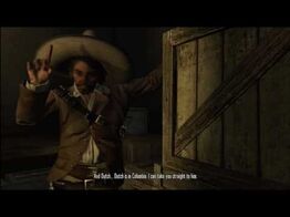 Javier pointing his finger