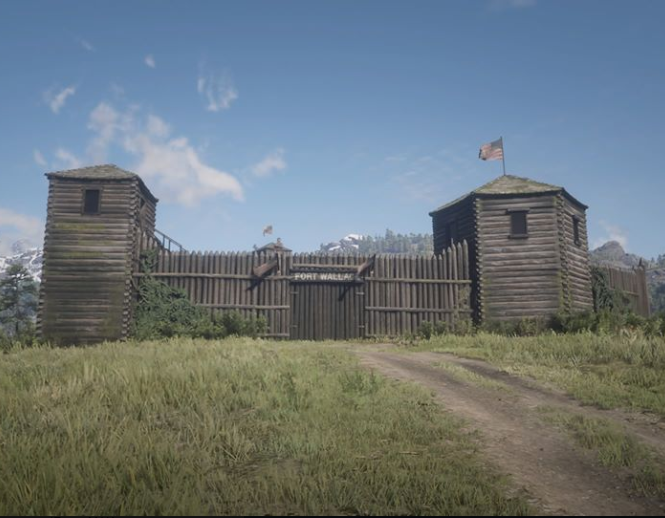 Fort wallace rdr 2 что там